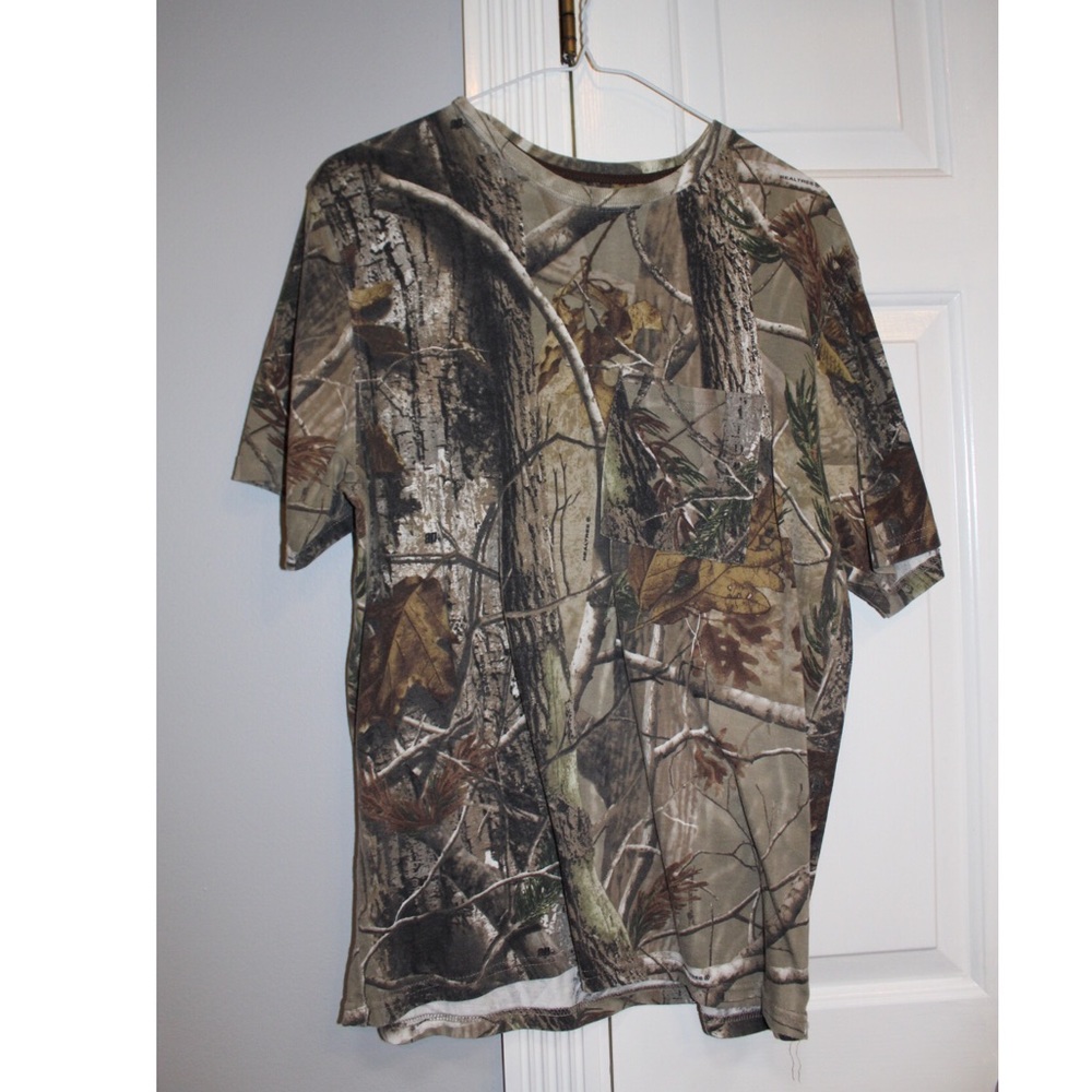 Real tree camo T-shirt size M